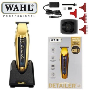 전자 Wahl 5 성 시리즈 무선 시니어 8504-400 - 70 분 실행 시간 이발사 스타일리스트용, 25.Wahl 8171 Gold - 미국 플러그