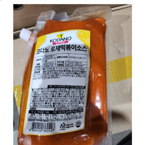 코다노 로제떡볶이소스, 1개, 2kg