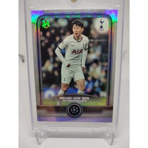 2019 Topps UEFA Museum 72번 손흥민 Heung-Min EPL 축구 카드