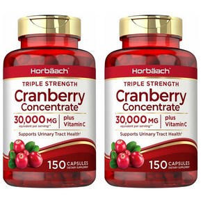 Hobaach Canbey 호바흐 크랜베리 추출물 30 000mg 150정 2팩, 30정, 2개