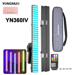 용누오 YONGNUO YN360IV 4세대 RGB 컬러 스틱 라이트 촬영 조명, YN360IV+F550 usb 충전기+F970 배터리, 1개