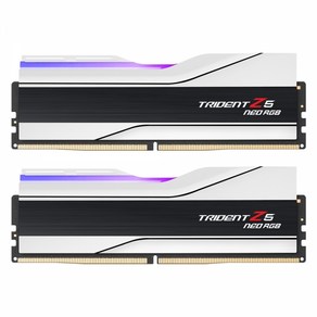 G.SKILL G.SKILL DDR5-6400 CL30 TRIDENT Z5 NEO RGB J 화이트 패키지 (32GB(16Gx2)), 1