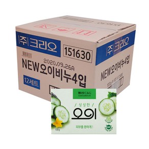 동산씨앤지 오이 비누, 100g, 48개