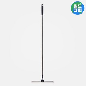 월드크린 블랙 실리콘 스퀴지 35cm + 스크류스텐봉 세트 화장실 욕실 창문 유리창 청소 물기 제거, 블랙실리콘스퀴지35cm+스크류스텐봉세트