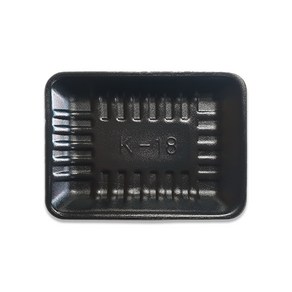 PSP 트레이 18호 (떡 야채 족발) 검정, 1개입, 400개
