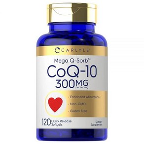 칼라일 CoQ10 300mg 소프트젤 120개, 1개, 120정