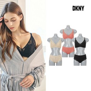 [KT알파쇼핑]DKNY 여성 브라팬티 5차 3세트