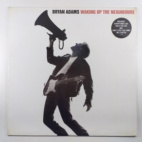 브라이언 아담스 BRYAN ADAMS WAKING UP THE NEIGHBOURS 2LP/ 자켓NM/ 음반좋음NM/ 해설지O/ LP 초음파세척 91년 성음