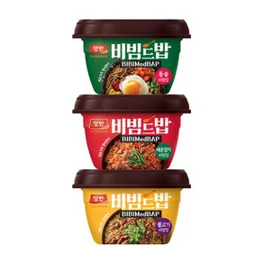 동원 양반 비빔드밥 271g 컵 x 3개 매운참치 불고기 돌솥