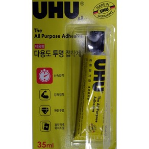 UHU 다용도 투명 접착제 35ml Gemany, 젤타입