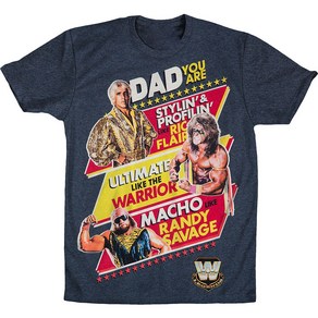 ROCKPANDA WWE Legends Father's Day 반팔티