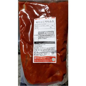 업소용 식당 식자재 재료 피자소스 피자푸드 2kg, 1개