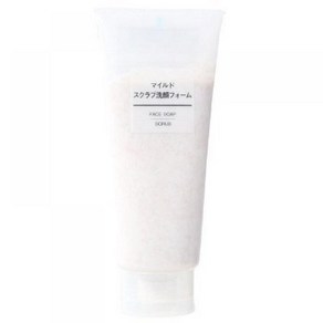 MUJI 무인양품 마일드 스크럽 세안폼 대용량 200g, 1개