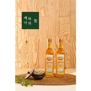 [깨와나의뜰] 자연을 담은 고소한 홍화씨유 420ml 홍화씨 기름 오일 인도산, 1개