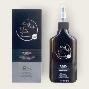 데이셀 MBA 모발아 더마 스칼프 헤어 트리트먼트 150ml+홍삼 앰플팩1매, 1개, 150ml