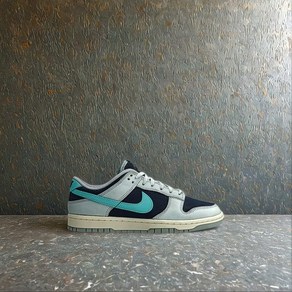 [늘정품] 나이키 NIKE DUNK LOW RETRO PRM 덩크 로우 레트로 프리미엄 라이트 퍼미스 그린 프로스트 다크 옵시디언 패션스니커즈 FB8895-001