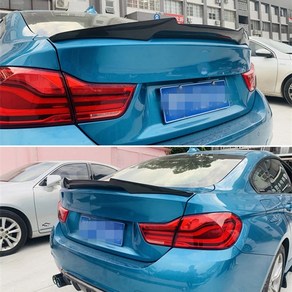 BMW 4 시리즈 F36 F32 F33 스포일러 그란 쿠페 M4 스타일, F36 유광 black