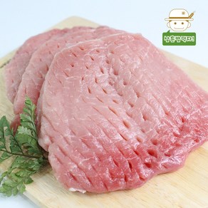 보성녹차 먹인 한돈 등심(돈까스용) 300g500g1kg