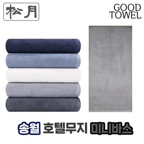 송월타월 프리미엄무지50 바스 한국형바스타올 샤워수건 50x100cm 230g 면100%, 연회색, 1개