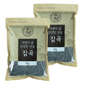 2024년산 국산 잡곡 서리태 청자5호 (검은콩 검정콩) 1kg 2봉, 2개