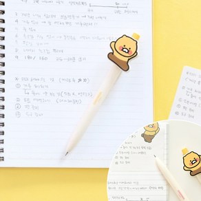 카카오프렌즈 춘식이 샤프 0.5mm / 다꾸 펜 샤프추천 PEN 샤프심 필기구 고급샤프 캐릭터샤프 특이한볼펜 연필샤프 샤프볼펜 볼펜 춘식이파자마샤프 춘식이패치샤프