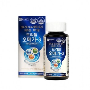 종근당건강 트리플 오메가3 1350mg x 60캡슐