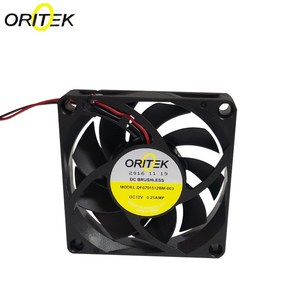 ORITEK 쿨링팬 70mm DC12V 0.25A DF070512BM-003, 1개