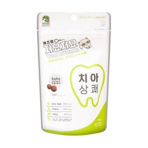 캐츠랑 저요저요 부스터 고양이 기능성 간식 60g, 치아, 4개