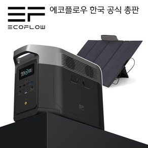 [가방 포함] [마린랜드 정품] 에코플로우 파워뱅크 델타맥스 2000 Ecoflow Delta Max 차박 캠핑용 대용량 휴대용 올인원 파워뱅크 AC 220V 보조배터리