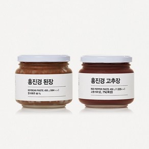 [홍진경] 된장 450g + 고추장 450g, 2개