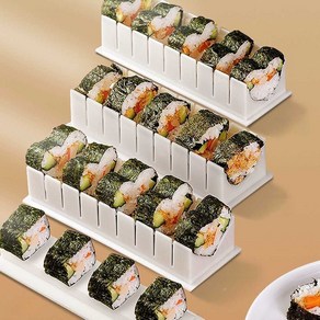 김밥자동절단기 스시 김밥말이 자르는기계 가정용, 식품등급(사각형)초밥용특수금형