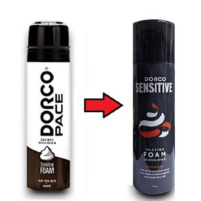 [도루코] 페이스 센서티브 쉐이빙폼 210ml x3개, 3개