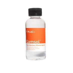 [갬블린] 갬솔 GAMSOL OMS 미네랄스피릿 유화용, 125ml, 1개