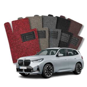 BMW 더뉴 X3 풀체인지 코일매트 확장형 발매트 24년11월-, 1열+2열 (확장형), 브라운, 더뉴 X3 (G45) 24년11월-