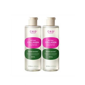 종근당 씨케이디 CKD 레티놀콜라겐 저분자 300 콜라겐 토너 250ml 2개, 1ml, 1개