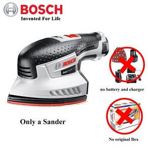 Bosch-EasySande 12 충전식 무선 샌더 다기능 매트 폴리싱 사포 기계 전기 도구 03 solo sande, [03] solo sande, 1개