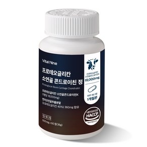 소연골 콘드로이친 프로테오글리칸 정 600mg x 60정, 1개