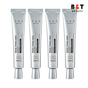 쟈스 화이트 토닝 샷 코어 크림, 40ml, 4개