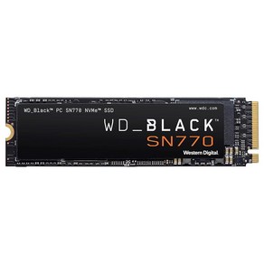 WDS200T3X0E [WD_BLACK SN770 NVMe SSD(2TB M.2(2280) PCIe Gen4 NVMe 1200TBW 5년 보증)]