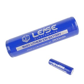 리튬이온 충전지 18650 배터리 접지형 2000mAh, 1개, 1개입