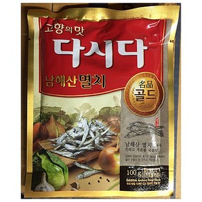 CJ제일제당 멸치 다시다, 2개, 100g