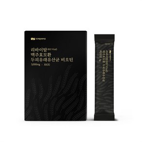 맥주 효모환 리바이탈 맥주효모환 두피유래유산균 비오틴 3g 30포, 90g, 1개