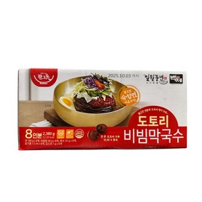 코스트코 일월풍면 도토리 비빔막국수 297.5G X 8 / 도토리함유 저온숙성면, 2.38kg, 1개