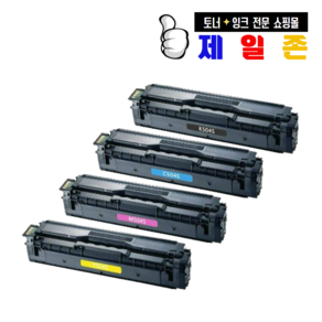 라이프솔루션 삼성 CLT-K504S 호환토너 C504 M504 Y504 CLP415N CLX4195N SLC1404W 1453FW 1454FW 1454N 1810W 1860FW재생, 1세트, 4색