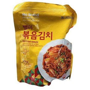 노브랜드 별미 볶음김치 종이박스포장, 400g, 3개