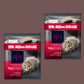 더미식만두 닭고기교자, 350g, 2개