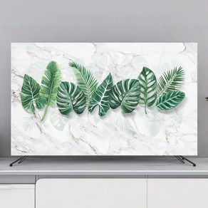 tv 가리개 텔레비전 모니터 LCD 화면 커버 덮개 업 그레 이드 TV 커버 먼지 방진 천 55 인, 07 05_01 32inch 80x50cm, 1개