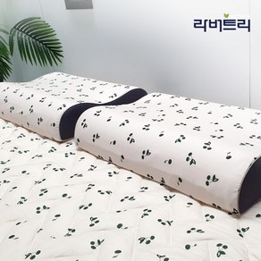[라버트리] 굴곡형 경추베개 커버 (중), 색상:버키그레이