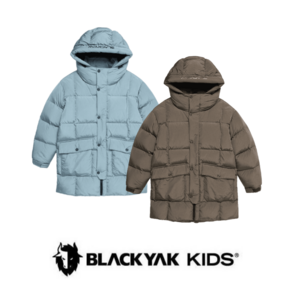 [백화점 매장판] 블랙야크 키즈 BLACKYAK 다운패딩 구스다운 야상패딩 점퍼 자켓 남아옷 여아옷 겨울 거위털 다운점퍼 다운패딩