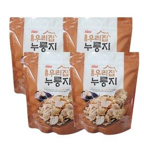 시아스 구수한 우리집 누룽지 500g, 4개